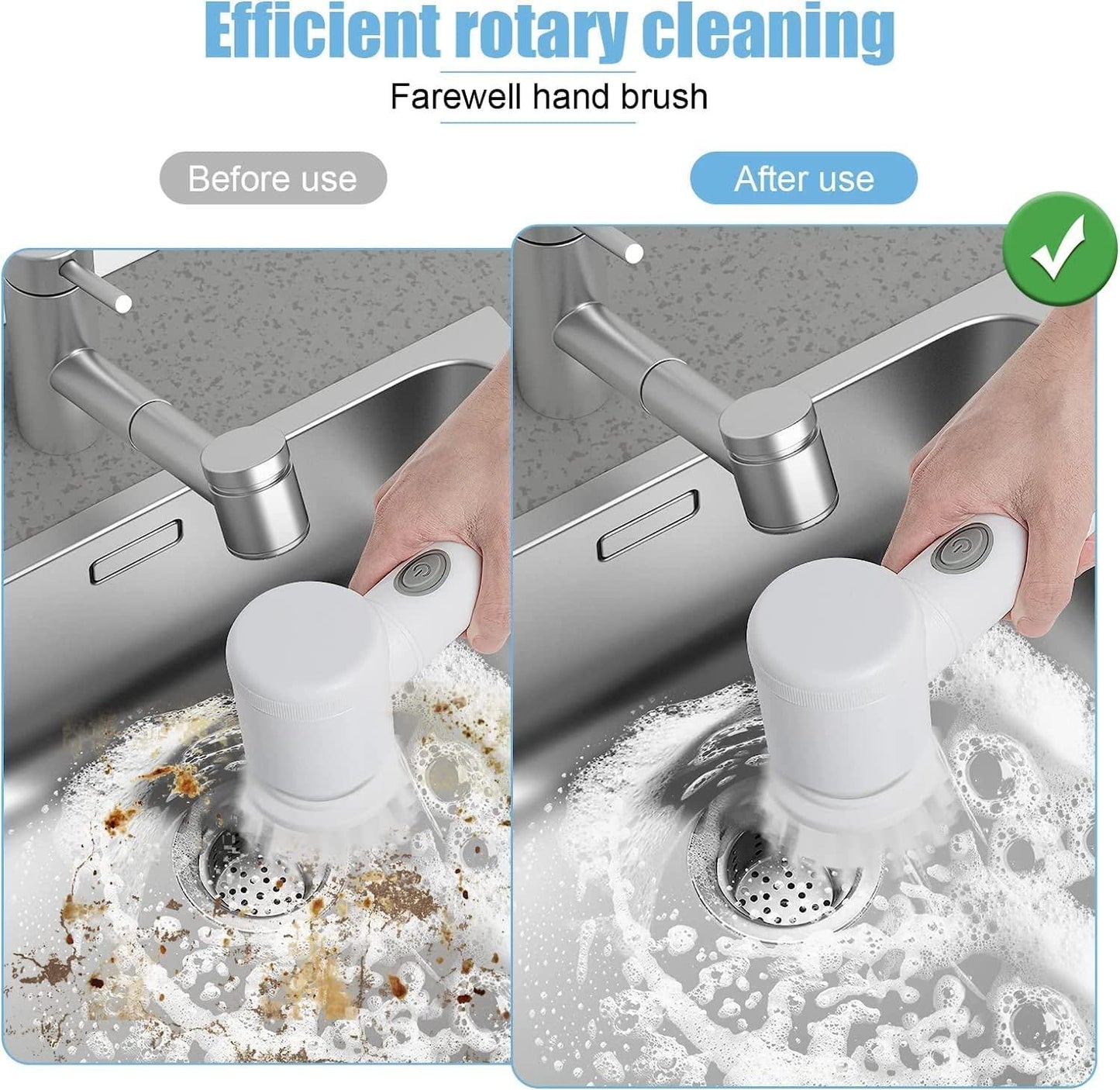 Multi-Functional Electric Cleaning Brush