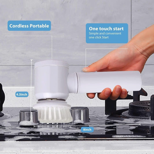 Multi-Functional Electric Cleaning Brush